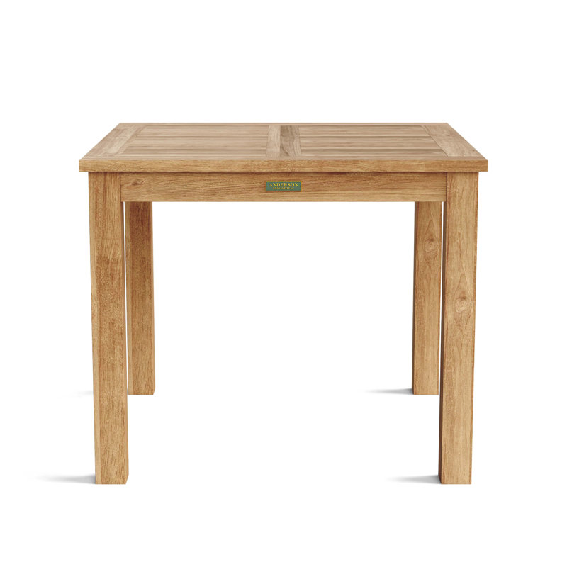Bahama Outdoor Square Teak Bistro Table