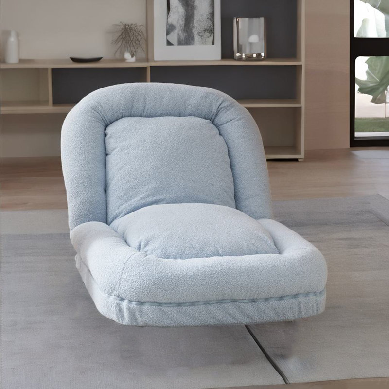 Triple Fold Down Sofa Bed, Blue