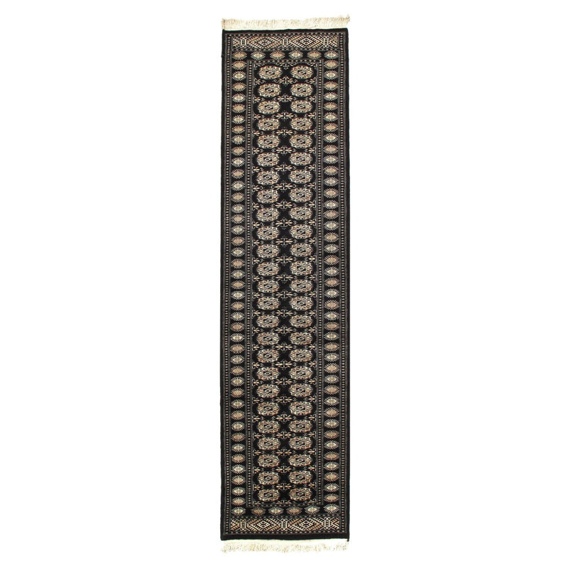 Ashtion Wool Oriental Area Rug in Blue