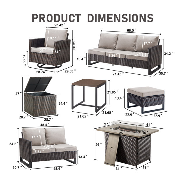 Dimensions du produit