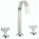 Spring Widespread Bathroom Faucet with Drain