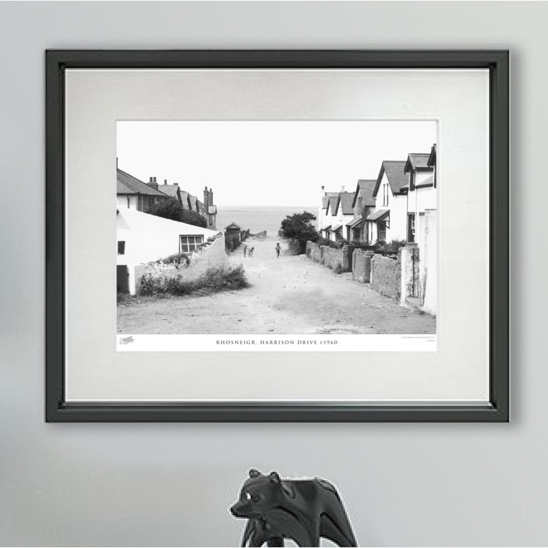 Rhosneigr, Harrison Drive C1960 by Francis Frith - Single Picture Frame Print, 40cm H x 50cm W x 2.3cm D