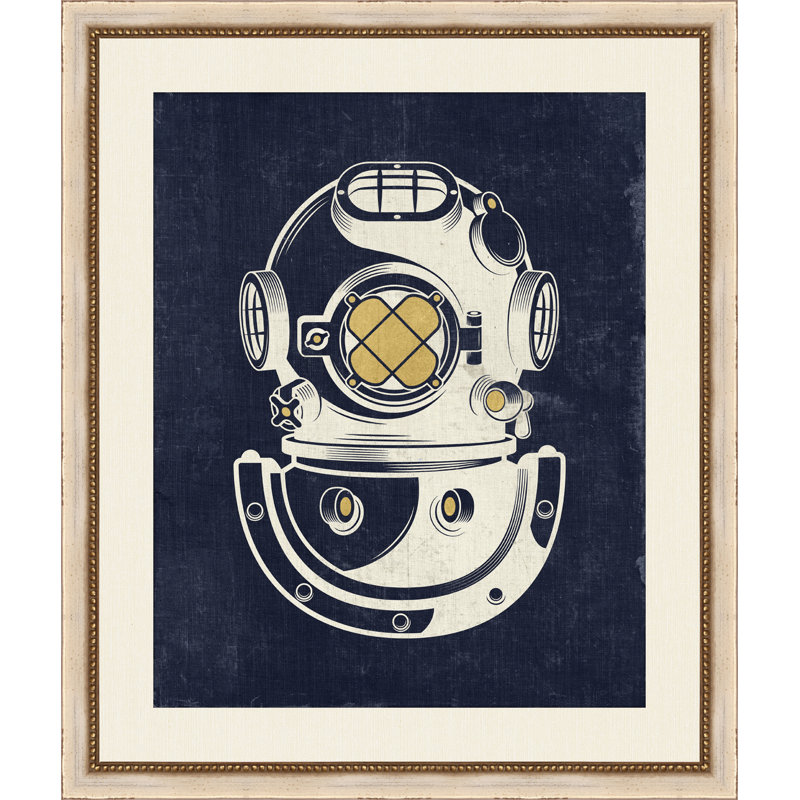Gold Nautical Elements 1 Painting