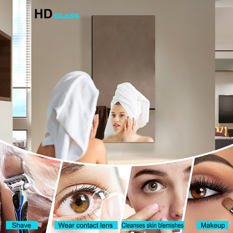 Mauryn 18'' W Mirrored Medicine Cabinet