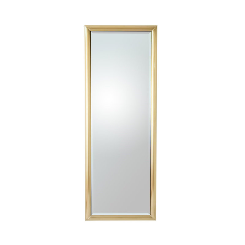 Rectangle Stainless Steel Mirror, 76" x 28"