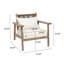 Chaise avec accoudoirs d'extérieur Lorcan Mid-Century-131247624-131070793