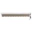 Auvent de patio rétractable avec capuchon Awntech Destin-10696349-10696357-10768219