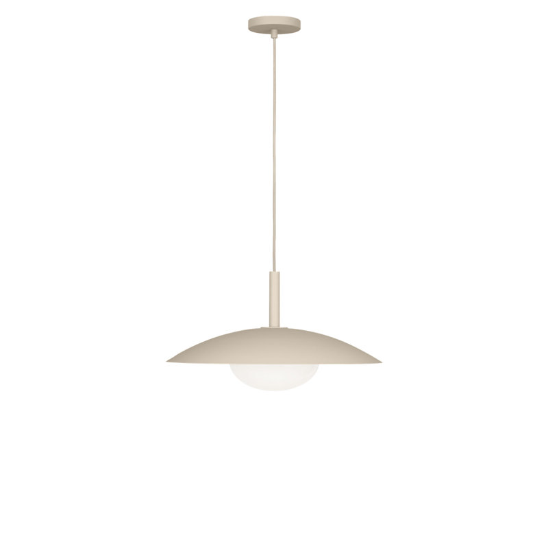 Luminaire suspendu 1 lumière Mont, Dune de sable, Non
