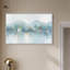«Mirrored Aqua Dream II», art mural bleu sarcelle par -35167617-35167621