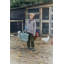 Growing Up On A Farm Handmade Fabric Metal General Basket