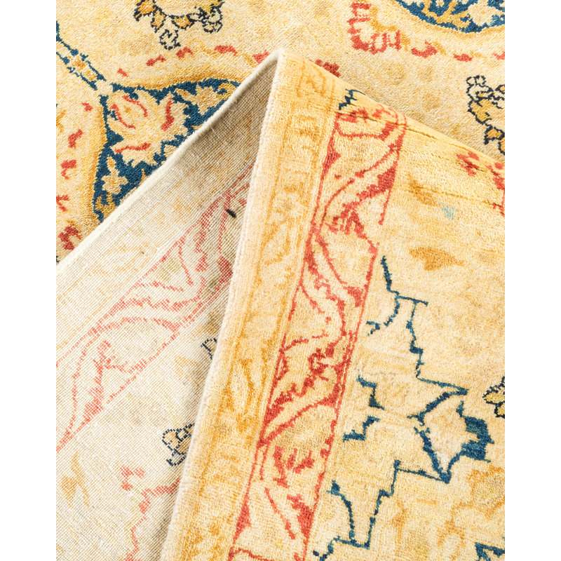 Classic One-of-a-Kind 6' 1" x 9' 3" Hand Knotted Area Rug