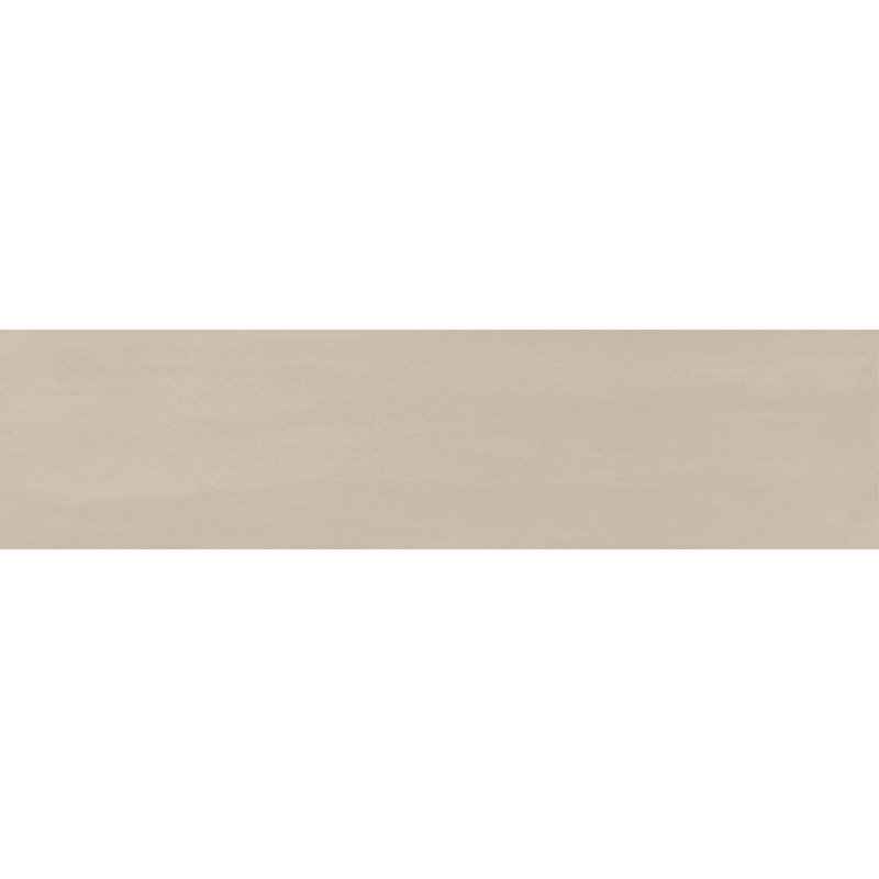 Refinery Semi-Polished 6'' W x 24'' L Porcelain Singular Tile, Greige