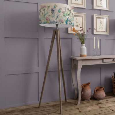 Cirsium 158cm Brown Tripod Floor Lamp
