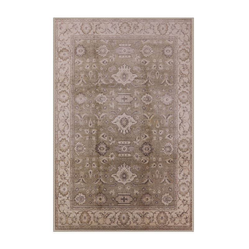Tapis oriental brun Chrissie, Rectangle 6 pi x 9 pi