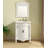 Lunette 27'' Single Bathroom Vanity with Top-1648183636-1713896636