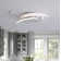 Doner 1 - Light 22.05'' Unique/Statement Modern Linear Dimmable White Light LED Flush Mount