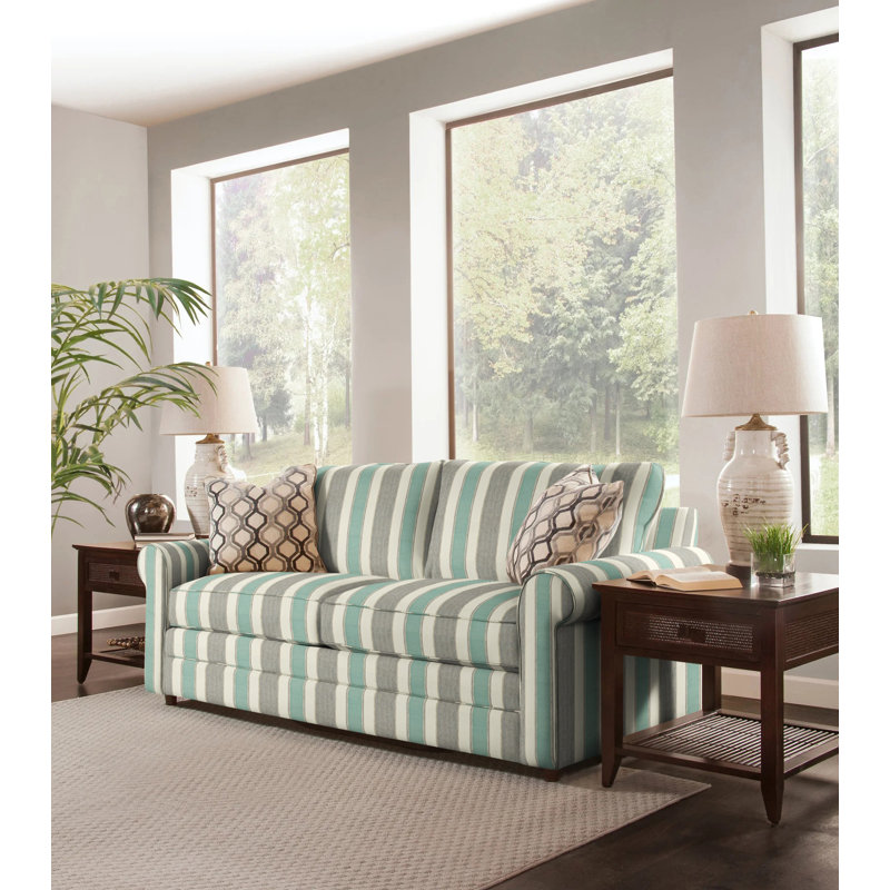 Edgeworth Sofa, Gel Memory Foam Mattress, Mulberry Solid; 0812-13