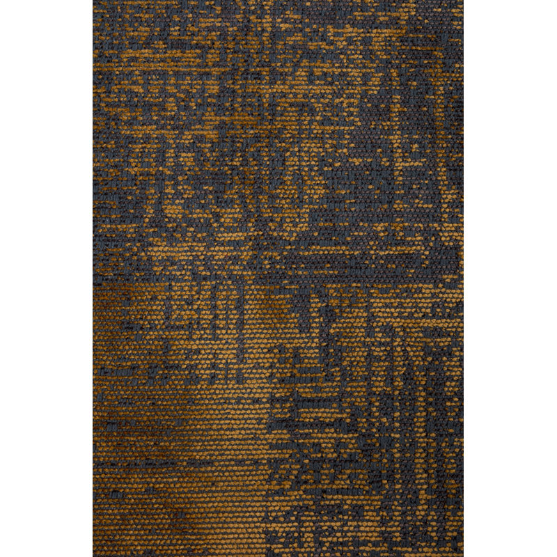 Rapture Orange/Brown Abstract Luxury Area Rug, Rectangle 7'10" x 9'10"