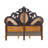 Devany Upholstered Bed in Cream and Cherry-102401588
