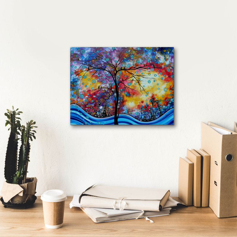 «Worlds Away» par Megan Duncanson, H 12 po x l 16 po x P 0,75 po