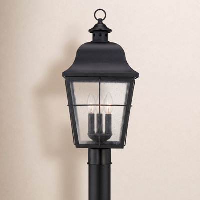 Merton Seeded Outdoor Lantern Head