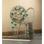 Applique murale en fer plume de paon