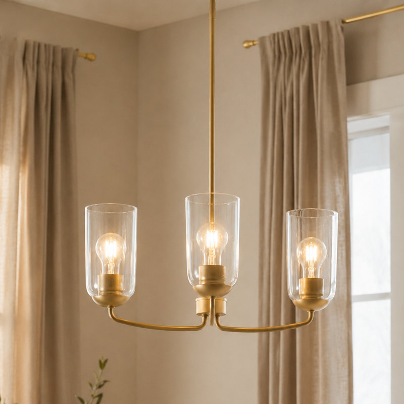 Chandelier, Gold