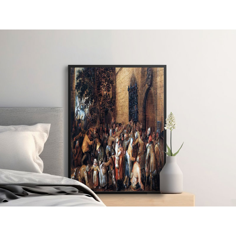 Mariami 1 Piece Floater Frame Wall Art, 16x24