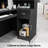 Dubin L-Shaped Manufactured Wood Reception Desk-1817403722