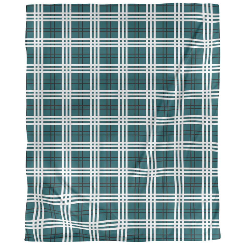 Housse de couette simple Philadelphia football Luxury, Housse de couette pour grand lit, Vert minuit / noir / blanc