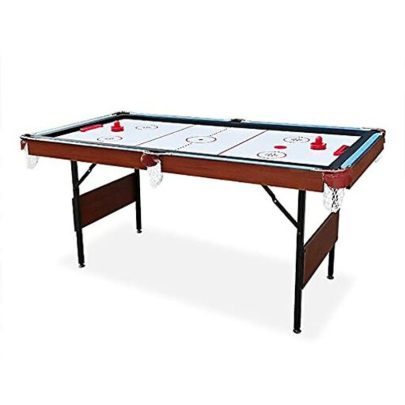 Rack Crux 55 in Folding Billiard/Pool Table (Blue 3-in-1 Multi Game)