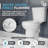 21＂Extra Tall Toilet, 1.28 Gpf Powerful Flush Floor Mounted Round Toilet For Bathroom