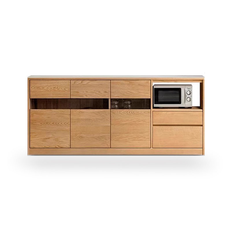 Buffet de table Burlywood, H 33,46 po x l 70,87 po x P 15,75 po