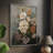 Moody Blooms Framed Print - Solid Wood-1959457655