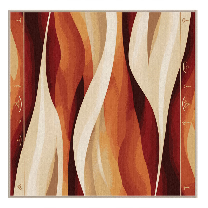Tapis Clayborn Horizon, Carré 5 pi