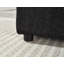 Ensemble de canapé modulaire en forme de L 72 pouces pour salon, canapé 2 places confortable avec repose-pieds mobile et 3 rangements, tissu en polyester, noir-134001862-134001864-134001866