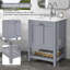 61mm Single Bathroom Vanity with Ceramic Basin-1253207402