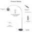 Lampe sur pied arquée 80 po Poyen-1775995687-1775932224