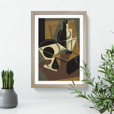 Cafe Moulin by Juan Gris - Picture Frame Painting