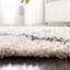Tapis géométrique ivoire / gris foncé-230845228