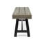 Banc de patio extérieur en bois d'acacia