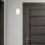 15 Watt LED Indoor Wall Sconce, Colour Temperature Selection, Brushed Nickel Finish, Frosted Acrylic