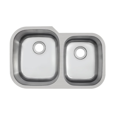 Undermount Double Bowl Stainless Steel Kitchen Sink