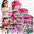 Dream Villa Dollhouse With 11 Rooms - Assembling Toy For Kids Ages 3+ - Fun Indoor Playset For Girls - Encourages Creativity And Imagination
