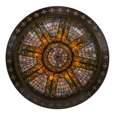 Fleur-de-lis 8 - Light Flush Mount