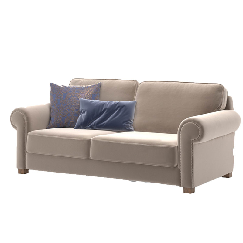 Seiler Velvet Sofa, 3