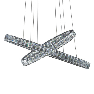2 - Light LED Chandelier
