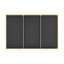 Rectangle Metal Frame Wall Mirror Simple and Elegant Modern Design-66167299-66167306