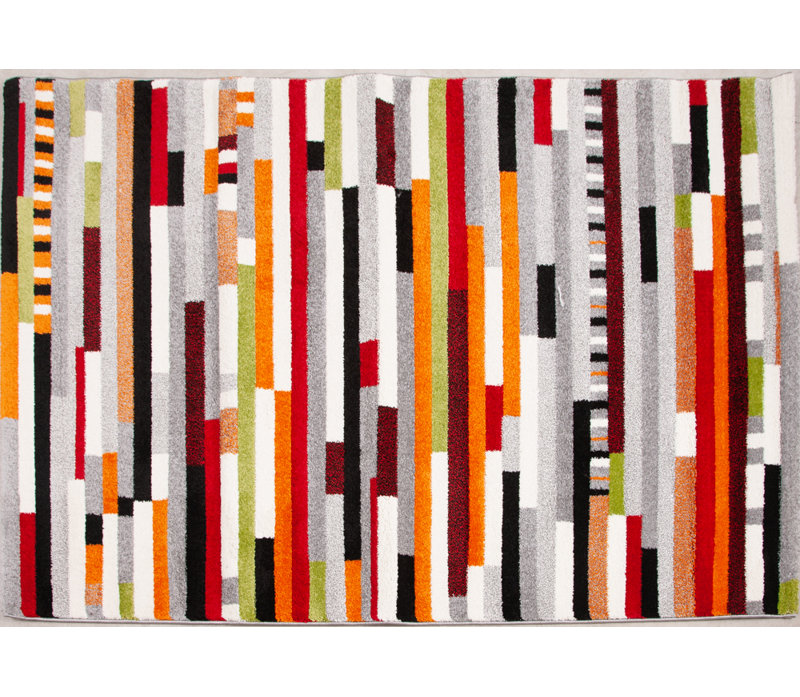 Salters Geometric Shag Area Rug, Rectangle 200 x 290cm