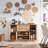 Niyah 58"  Buffet Cabinet with Storage, Sideboard Buffets Cabinet with 4  Doors and 2 Drawers-500203498